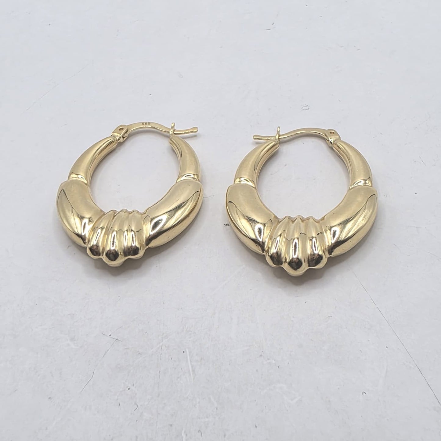 HOOP EARRING 14K