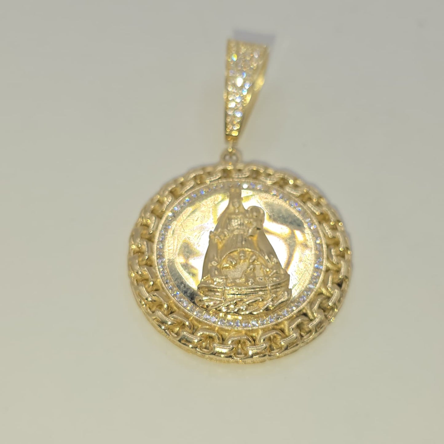 VIRGEN PENDANT 10K