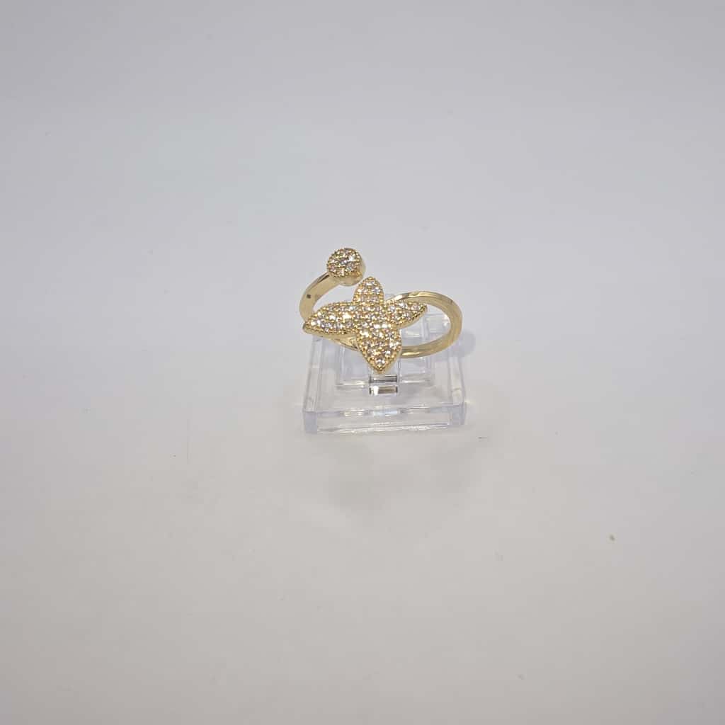 BUTTERFLY RING 10K