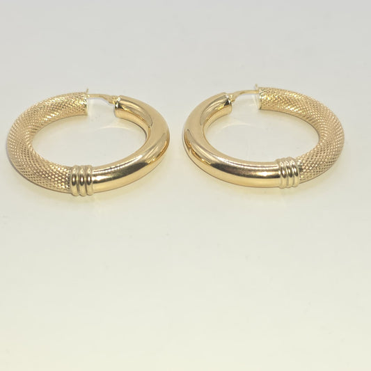 HOOP EARRING 10K