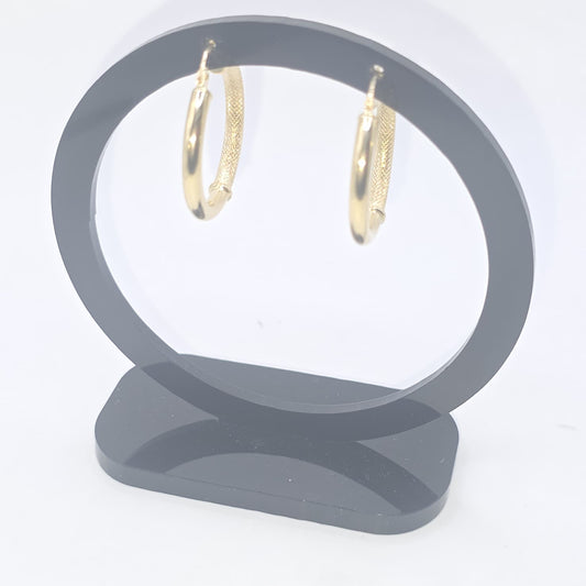 HOOP EARRING 10K