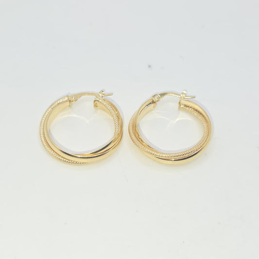 HOOP EARRING 10K