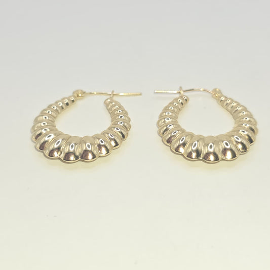 HOOP EARRING 10K