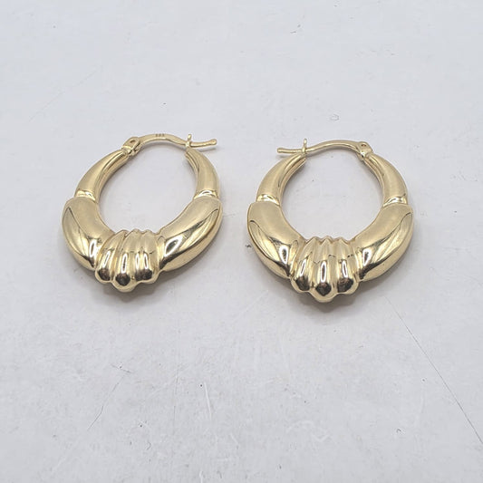 HOOP EARRING 14K