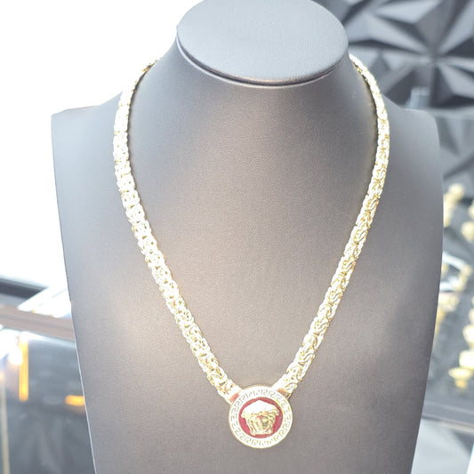 MEDUSSA NECKLACE 10K