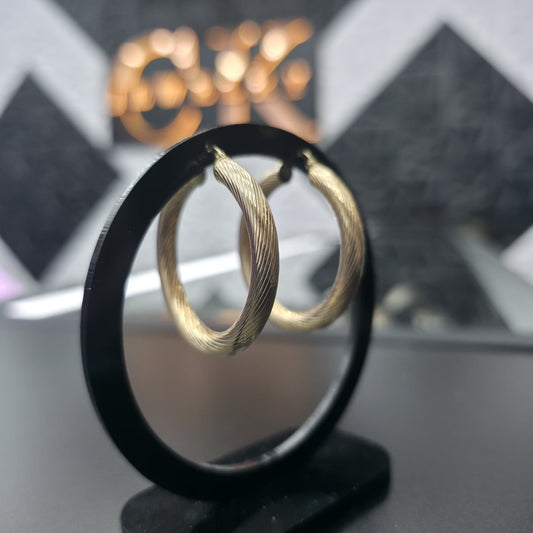 HOOP EARRING 10K