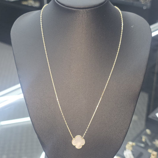 CLOVER NECKLACE 10K
