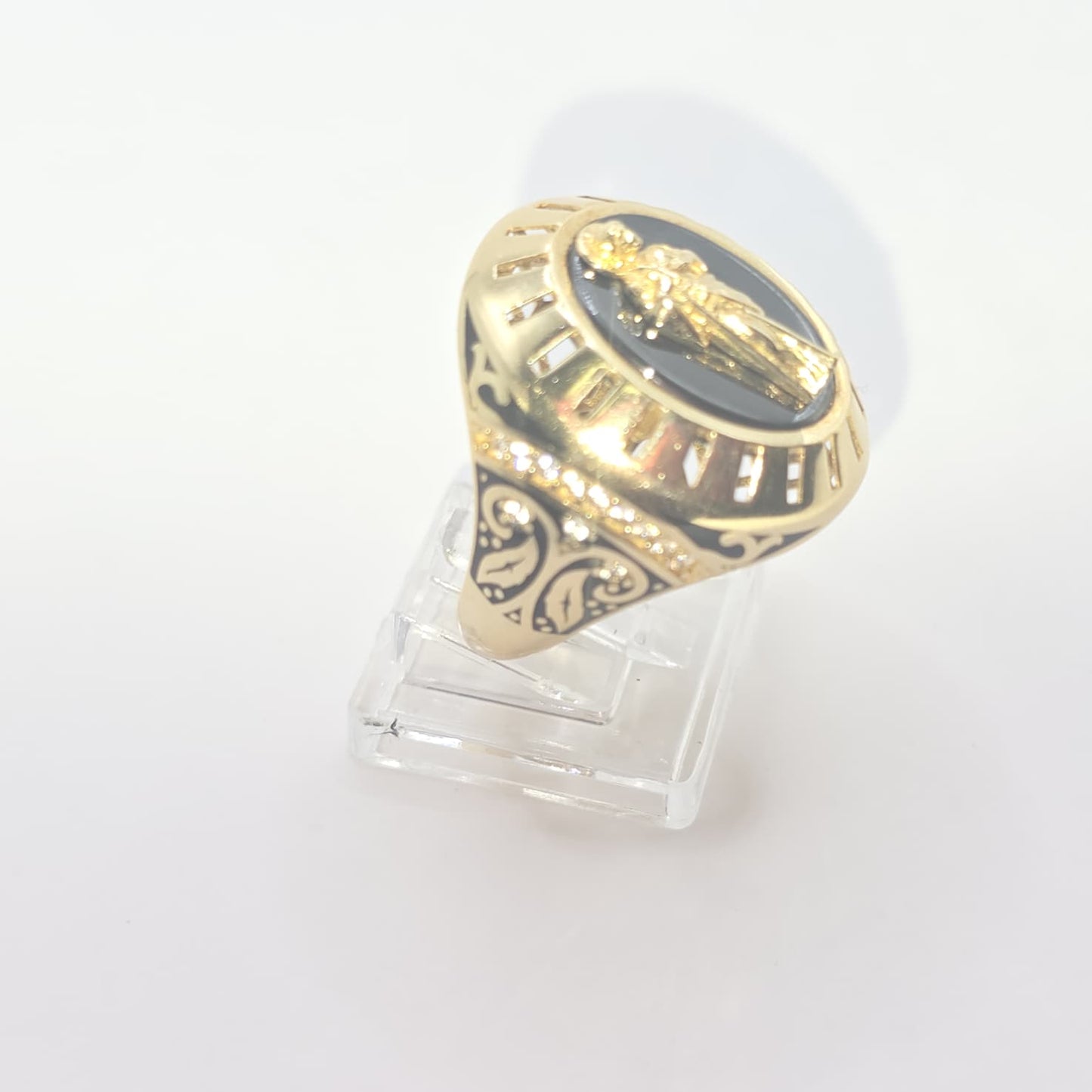 S JUDAS RING 10K