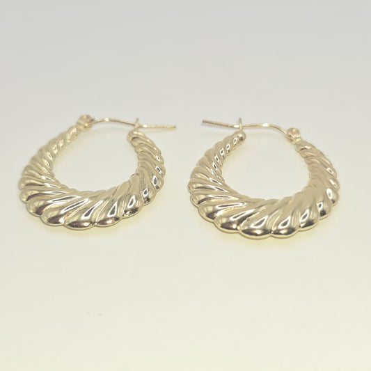 HOOP EARRING 10K