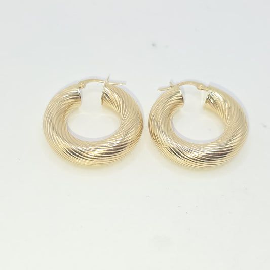 HOOP EARRING 10K