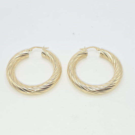 HOOP EARRING 10K