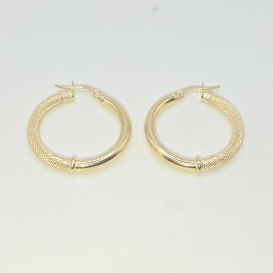 HOOP EARRING 10K