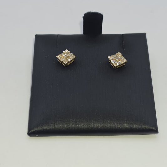 DIAMOND EARRING 10K