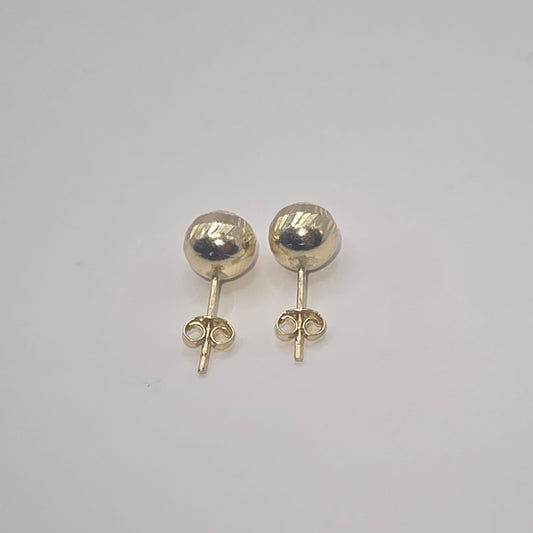 WOMAN STUD EARRING 10K