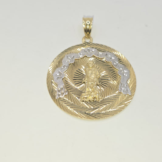 S LAZARO PENDANT 10K