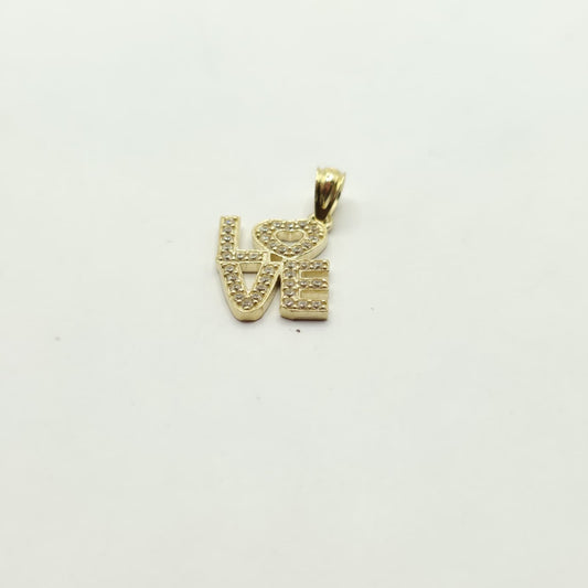 LOVE PENDANT 10K