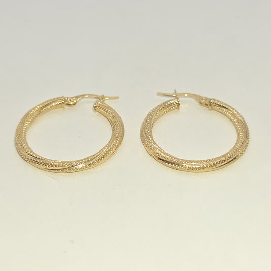 HOOP EARRING 10K