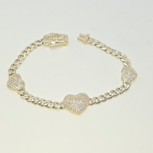 HEART BRACELET 10K