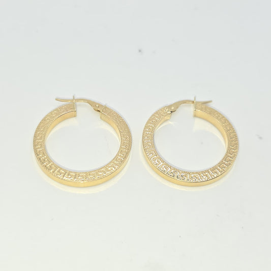 HOOP EARRING 10K
