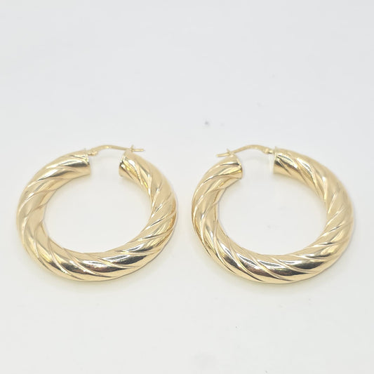 HOOP EARRING 10K