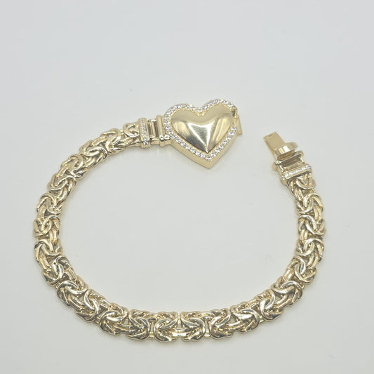 HEART BRACELET 10K