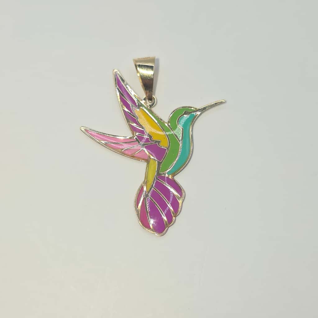 HUMMINGBIRD PENDANT 10K