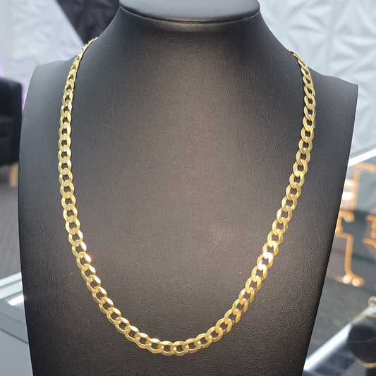 CUBAN CURB CHAIN 10K