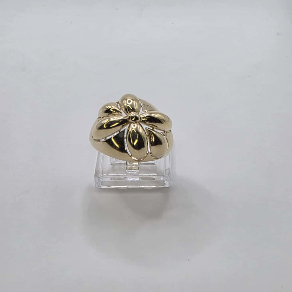 FLOWER RING 10K