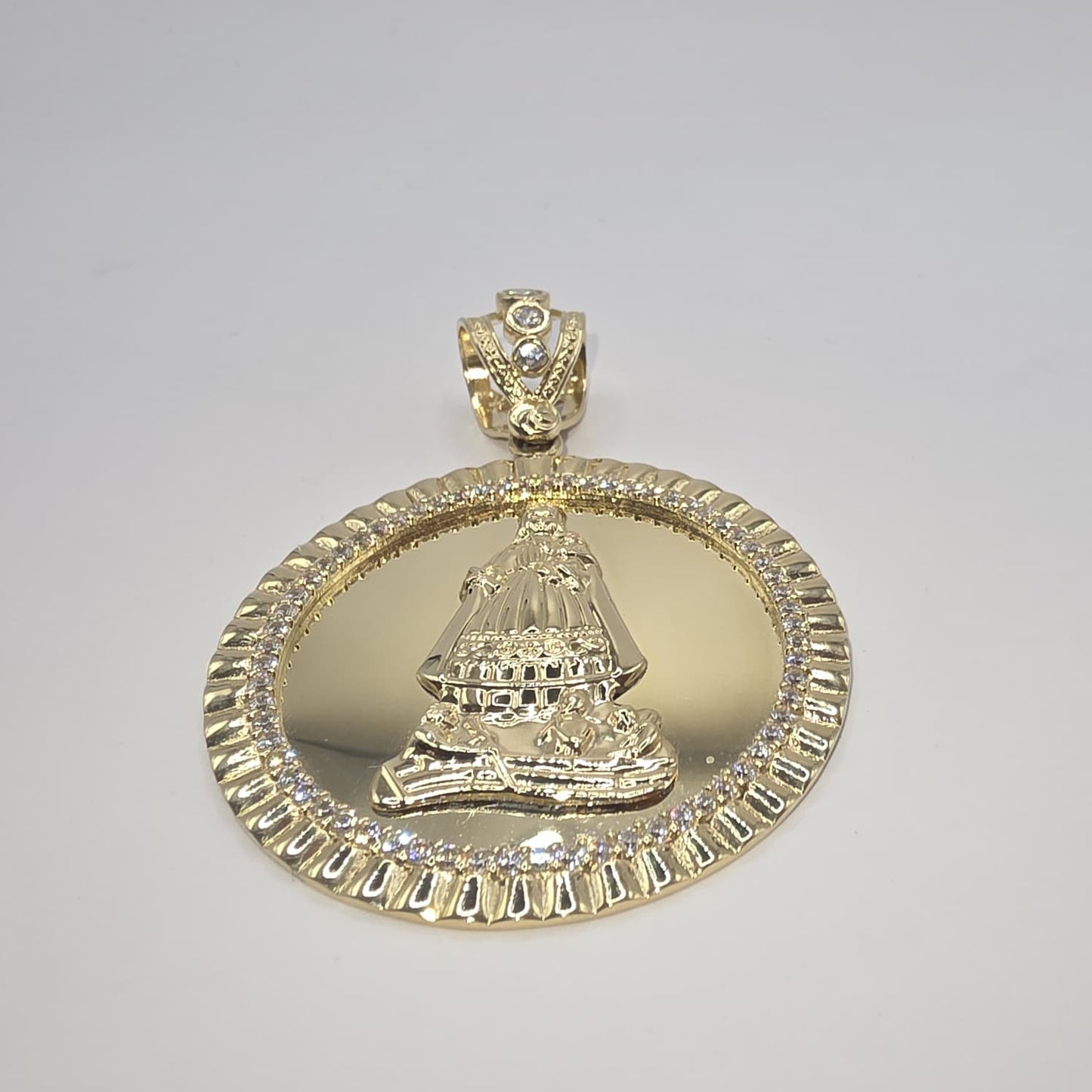 VIRGEN PENDANT 10K