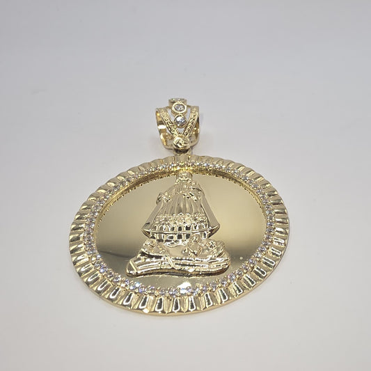 VIRGEN PENDANT 10K