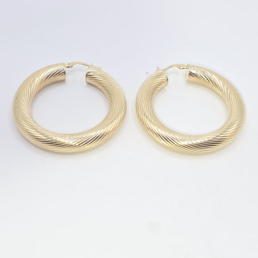 HOOP EARRING 10K