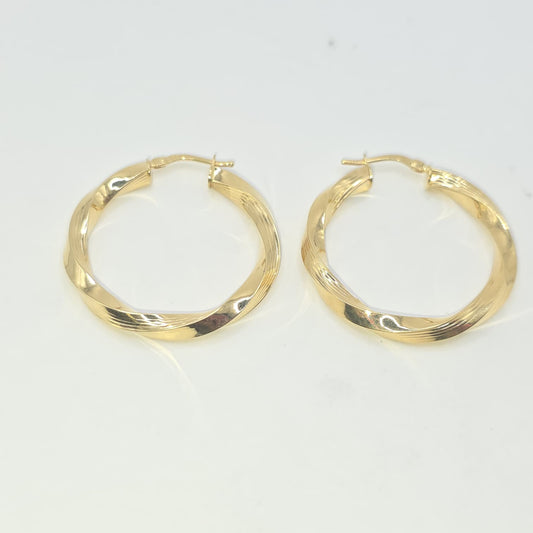 HOOP EARRING 10K