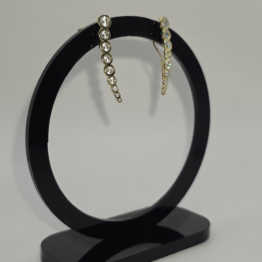 WOMAN'S STUD EARRING 10K