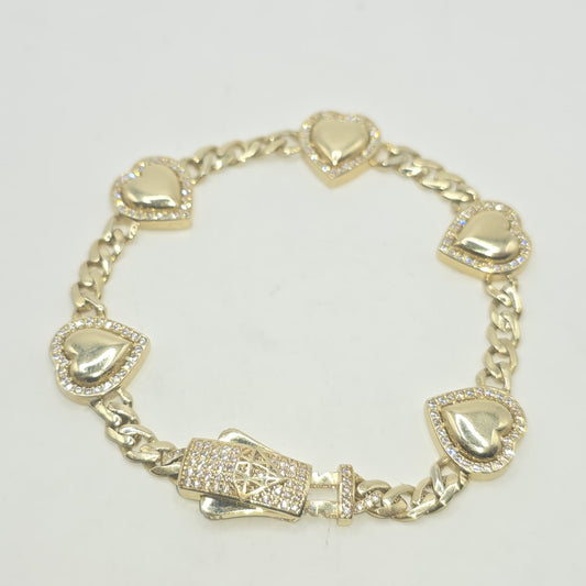 HEART BRACELET 10K