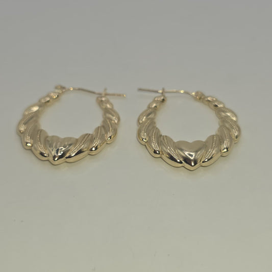 HOOP EARRING 10K