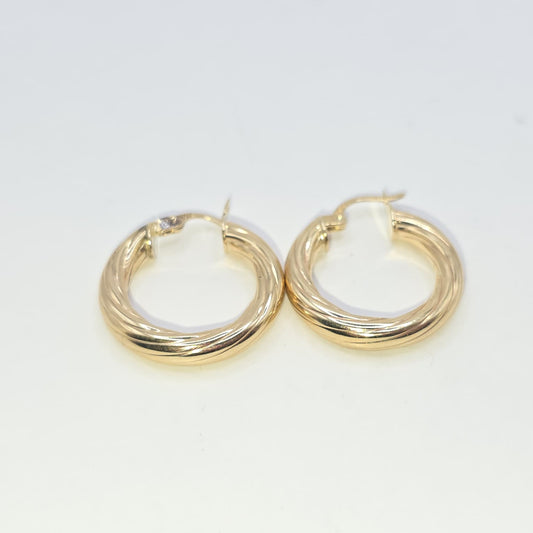 HOOP EARRING 10K