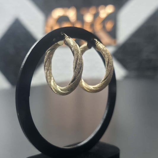 HOOP EARRING 10K